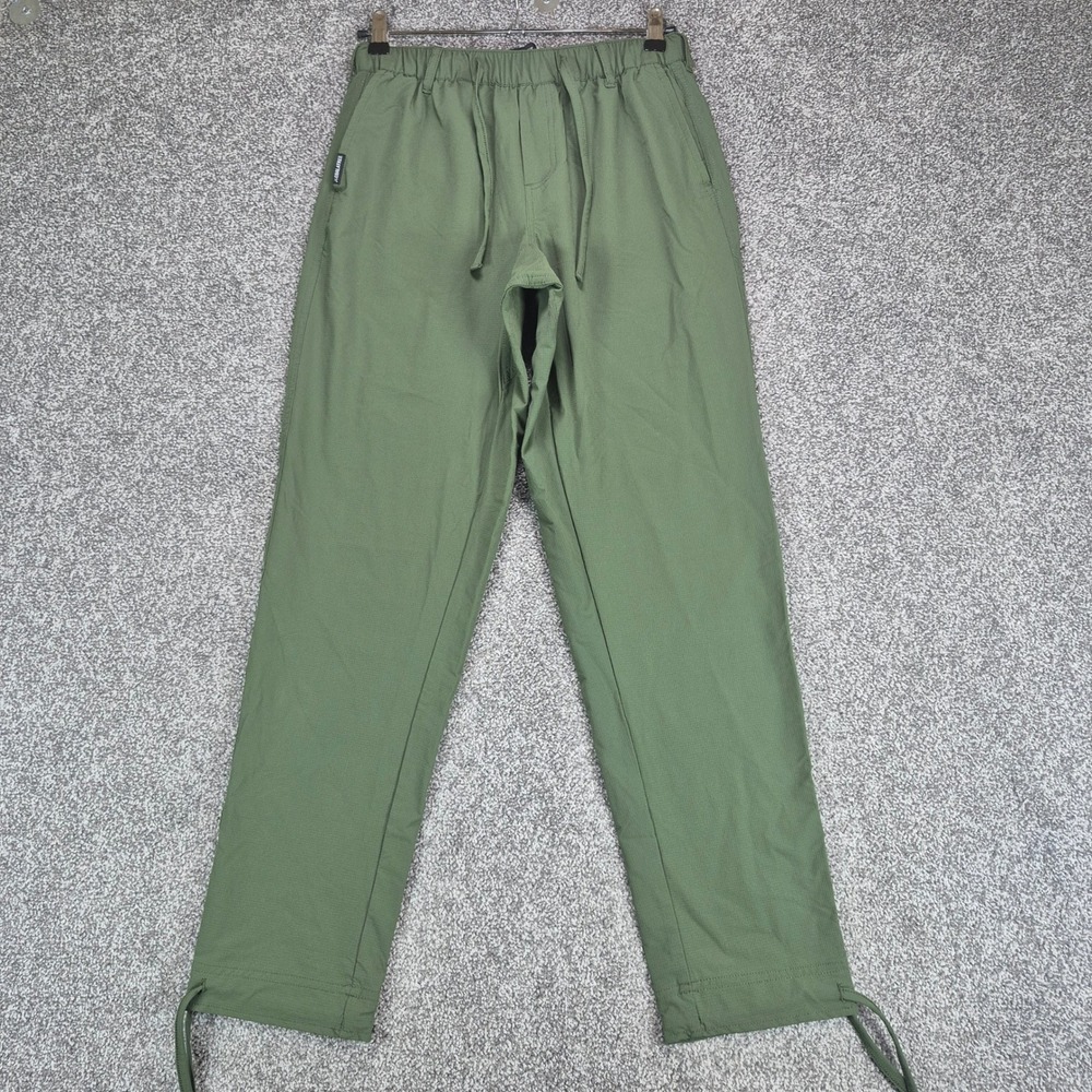 Coalatree Trailhead Adventure Pants Mens Small Regular Green Ripstop Hiking